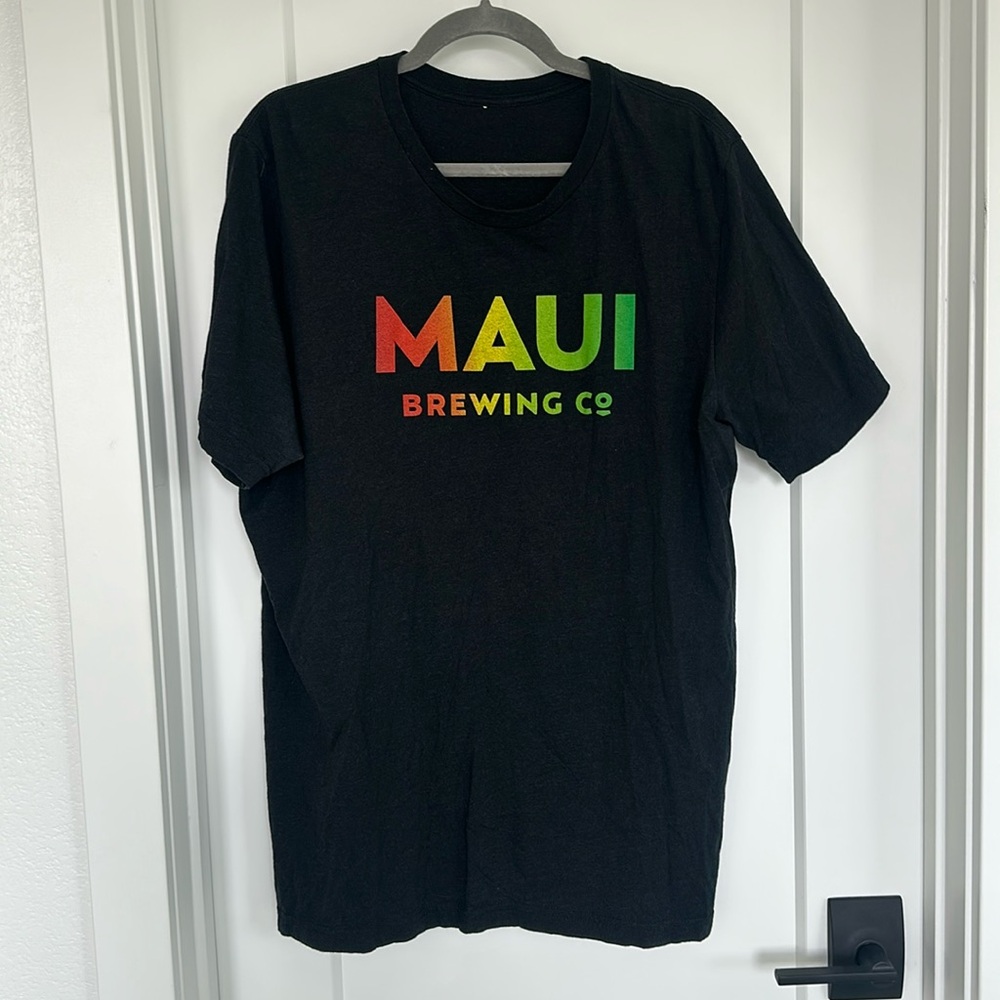Maui brewing company shirt black xl/xxl